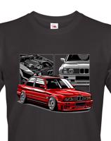 Pánské tričko s potiskem BMW E30 M3 - tričko pro milovníky aut