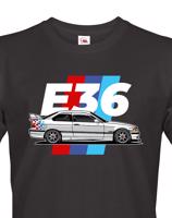 Pánské tričko s potiskem Bmw E36 -  tričko pro milovníky aut