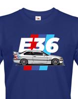 Pánské tričko s potiskem Bmw E36 -  tričko pro milovníky aut