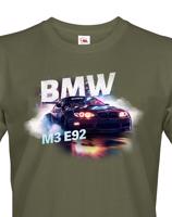 Pánské tričko s potiskem BMW-M3 E92 - tričko pro milovníky aut