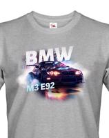 Pánské tričko s potiskem BMW-M3 E92 - tričko pro milovníky aut