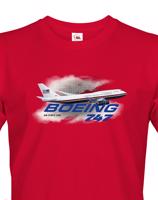 Pánské tričko s potiskem Boeing 747 Air Force One -  tričko pro milovníky letounů
