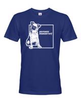 Pánské tričko s potiskem Brabantského grifonu tep - skvělý dárek pro milovníky psů