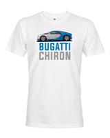 Pánské tričko s potiskem Bugatti Chiron -   tričko pro milovníky aut