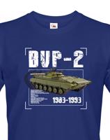 Pánské tričko s potiskem BVP-2 - ideální dárek pro milovníky vojenské techniky