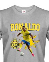 Pánské tričko s potiskem  Cristiano Ronaldo - Al Nassr -  pánské tričko pro milovníky fotbalu