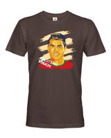 Pánské tričko s potiskem Cristiano Ronaldo -  pánské tričko pro milovníky fotbalu
