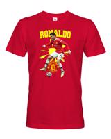 Pánské tričko s potiskem  Cristiano Ronaldo -  pánské tričko pro milovníky fotbalu