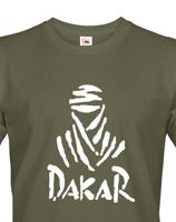 Pánské tričko s potiskem Dakar - motoristické tričko s logem Dakar