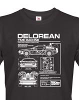 Pánské tričko s potiskem DeLorean - ideální dárek