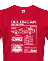 Pánské tričko s potiskem DeLorean - ideální dárek