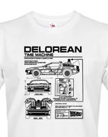Pánské tričko s potiskem DeLorean - ideální dárek