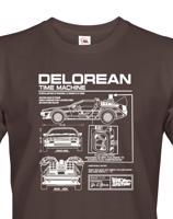 Pánské tričko s potiskem DeLorean - ideální dárek