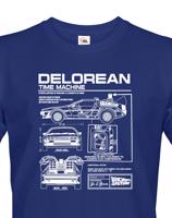 Pánské tričko s potiskem DeLorean - ideální dárek