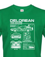 Pánské tričko s potiskem DeLorean - ideální dárek