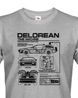 Pánské tričko s potiskem DeLorean - ideální dárek