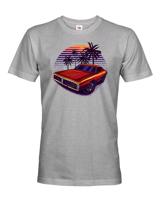 Pánské tričko s potiskem Dodge Charger -   tričko pro milovníky aut