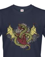 Pánské tričko s potiskem draka - tričko pro milovníky draků