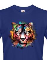 Pánské tričko s potiskem Duhového tygra