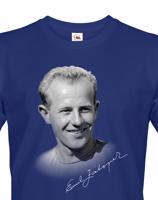 Pánské tričko s potiskem Emila Zátopka