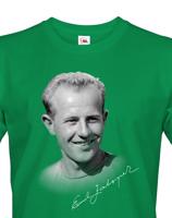 Pánské tričko s potiskem Emila Zátopka