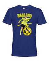 Pánské tričko s potiskem Erling Braut Haaland -  pánské tričko pro milovníky fotbalu