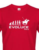 Pánské tričko s potiskem Evoluce Pólo - skvělý a originální dárek