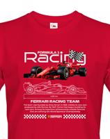 Pánské tričko s potiskem  Ferrari -  tričko pro milovníky F1