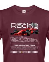 Pánské tričko s potiskem  Ferrari -  tričko pro milovníky F1