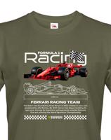 Pánské tričko s potiskem  Ferrari -  tričko pro milovníky F1