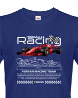 Pánské tričko s potiskem  Ferrari -  tričko pro milovníky F1