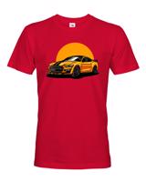 Pánské tričko s potiskem Ford Mustang -   tričko pro milovníky aut