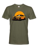 Pánské tričko s potiskem Ford Mustang -   tričko pro milovníky aut