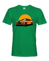 Pánské tričko s potiskem Ford Mustang -   tričko pro milovníky aut