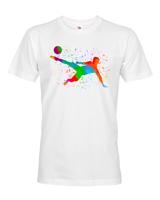 Pánské tričko s potiskem fotbalisty - tričko pro milovníky fotbalu