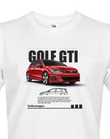 Pánské tričko s potiskem Golf GTI - ideální dárek pro muže