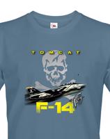 Pánské tričko s potiskem Grumman F-14 Tomcat tričko pro milovníky letounů