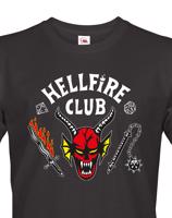 Pánské tričko s potiskem Hellfire club
