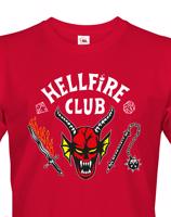 Pánské tričko s potiskem Hellfire club