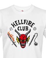 Pánské tričko s potiskem Hellfire club
