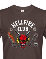 Pánské tričko s potiskem Hellfire club