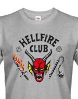 Pánské tričko s potiskem Hellfire club