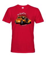 Pánské tričko s potiskem Hot rod -   tričko pro milovníky aut