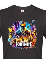 Pánské tričko s potiskem hry Fortnite - ideální pro hráče