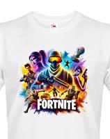 Pánské tričko s potiskem hry Fortnite - ideální pro hráče