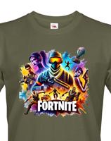 Pánské tričko s potiskem hry Fortnite - ideální pro hráče