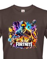 Pánské tričko s potiskem hry Fortnite - ideální pro hráče
