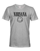 Pánské tričko s potiskem hudební skupiny Nirvana - tričko pro fanoušky Nirvana