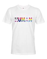 Pánské tričko s potiskem Human - LGBT pánské tričko