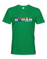 Pánské tričko s potiskem Human - LGBT pánské tričko
